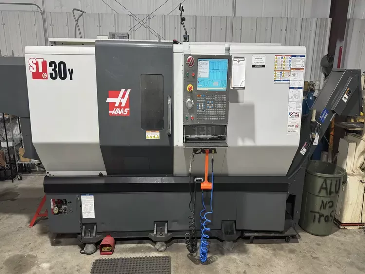 Haas CNC Control 3,400 RPM ST-30Y 4 Axis