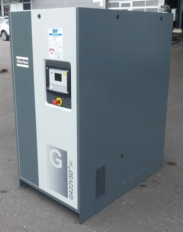 Atlas Copco GA22VSD+FF   Max Pressure: 12.75 bar