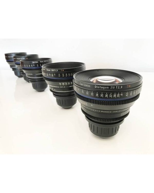 ZEISS CP2 Cinematography Prime Lenses Set