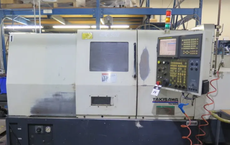 Takisawa Fanuc Series 18i-TB 4,000 RPM EX-508 2 Axis