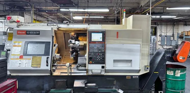 Mazak MAZATROL MATRIX NEXUS CONTROL (VOICE ADVISER) 3,300 RPM QTN-350MSY 3 Axis