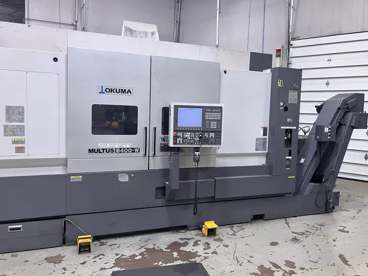 Okuma Okuma OSP-P200L 2800 rpm MULTUS B400-W 6 Axis