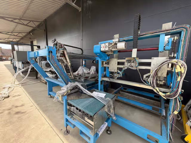 SIPA ROBOPAC GENIUS PTF/1, HELIX HS30 Palletizer & Winder