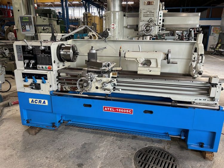 Acra Toolroom Engine Lathe 1500 RPM ATEL 1860SC