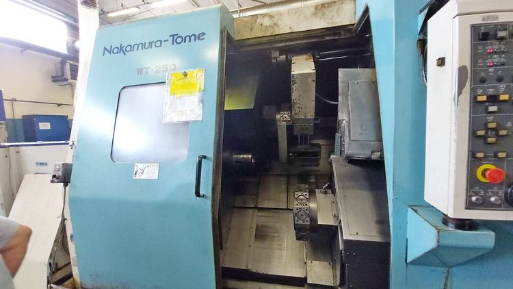 Nakamura CNC Fanuc Series 16i-T Variable WT 250 2 Axis