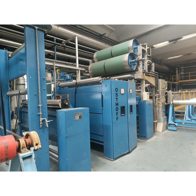 Benninger, Osthoff PK97 Combined singeing and mercerizing line