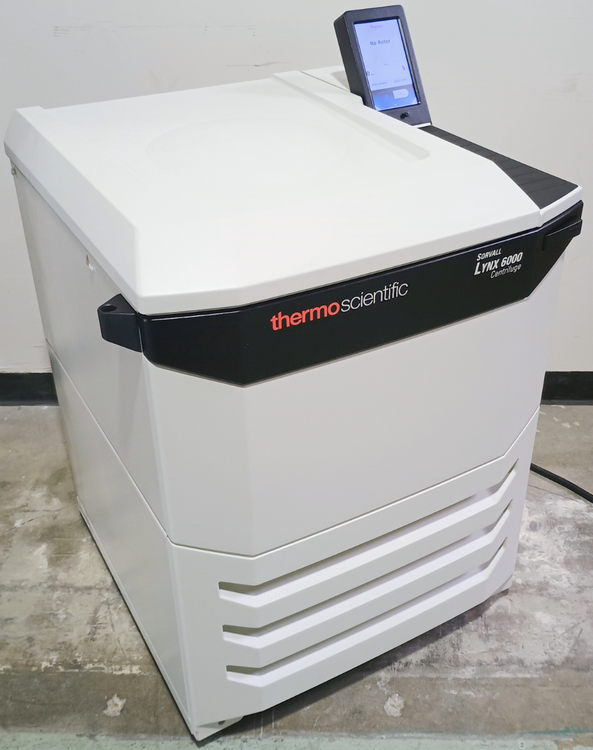 Thermo LYNX 6000 Refrigerated Superspeed Floor Model Centrifuge w/ F9-6x1000 Rotor