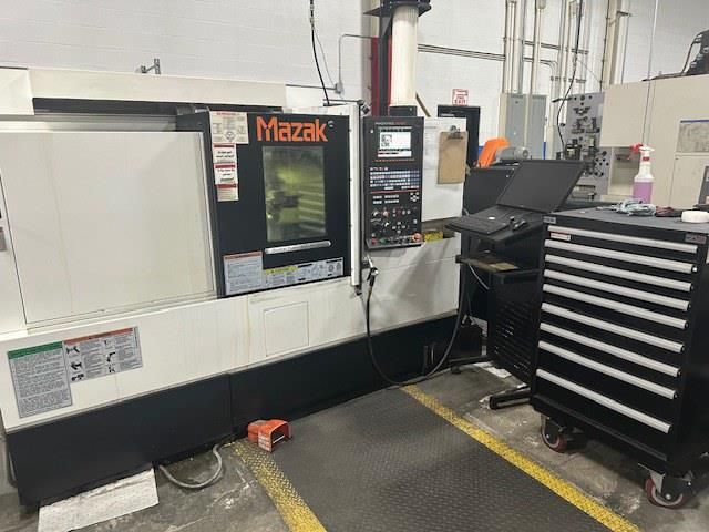 Mazak MAZATROL SMART CNC CONVERSATIONAL CONTROL 5000 RPM QUICK TURN SMART 200 CNC UNIVERSAL TURNING CENTER 2 Axis