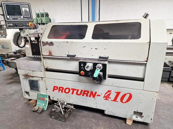 XYZ Proto TraK LX 3 Control 2200 rpm PROTURN 410 CNC LATHE 2 Axis