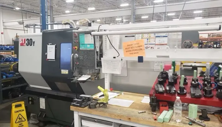 Haas CNC CONTROL 3,400 RPM ST-30Y 3 Axis