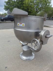 Groen D40SP 40 Gallon Stainless Steel Jacketed Tilt Kettle