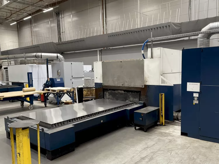 Trumpf TRULASER (L56) FIBER SIEMENS MODEL: SINUMERIK 840 D