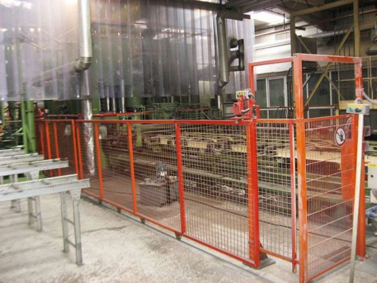 Siempelkamp, Wemhoner Short cycle press line for decorative panels