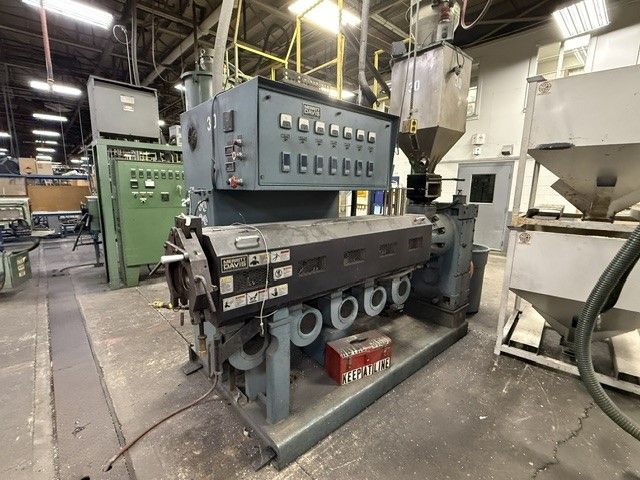 Davis Standard, Merritt 3.5" Single Screw Extruder