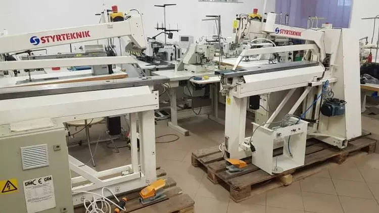 Hector Styrteknik Twin long Quilting machine