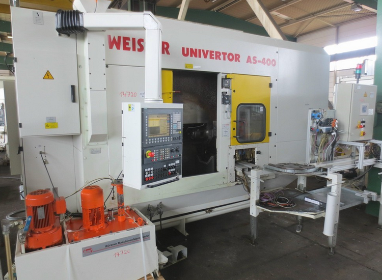 Weisser control Siemens 840 D 5000 U/min Univertor AS 400 2 Axis