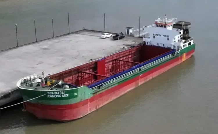 CHANG YAI WEALTHY, RANONG MOE ABT 2088 DWT ON 3.59 M DRAFT