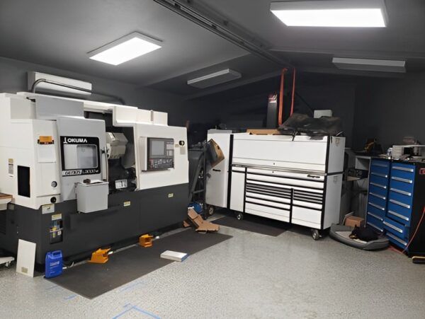 Okuma OSP P300LA Control 3800 RPM Genos L3000-E MYW 2 Axis