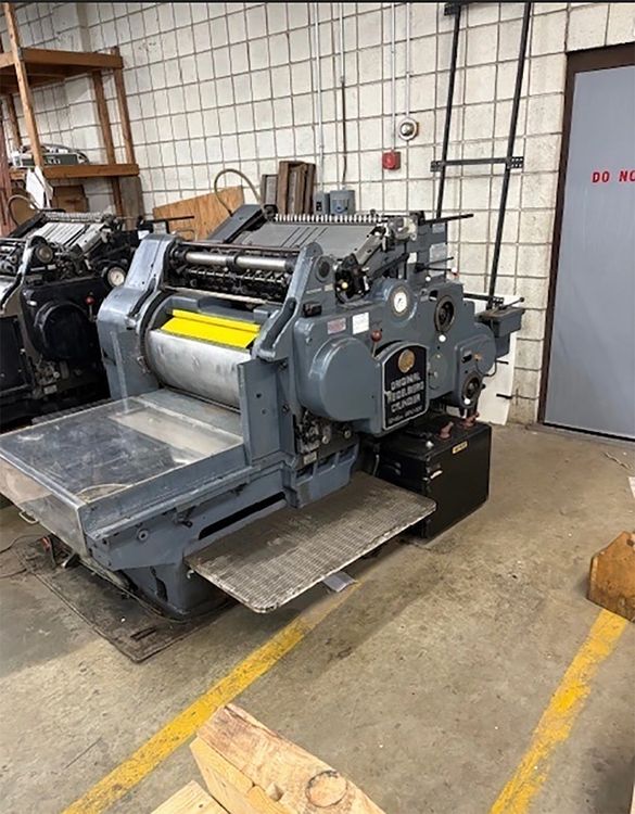Heidelberg Cylinder Diecutter