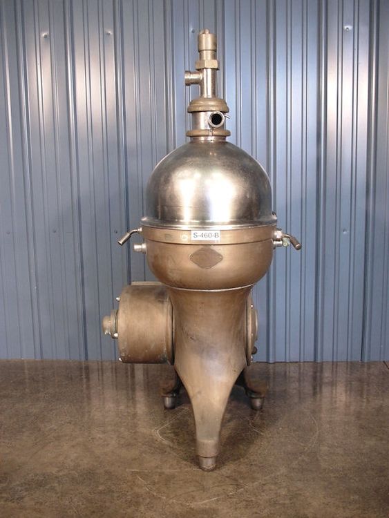 De Laval 292 5000 pounds/hour Cold Milk Separator