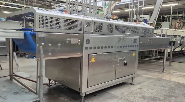 Jasa PGS 2100 + SOM-2000 double lane sleeving machine
