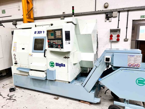 Biglia FANUC 18i-TB 5000 rpm B301/Y 3 Axis