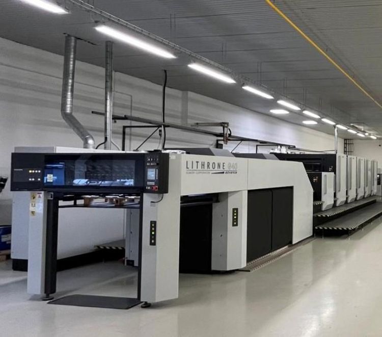 Komori GLA 540 Coater Advance 40