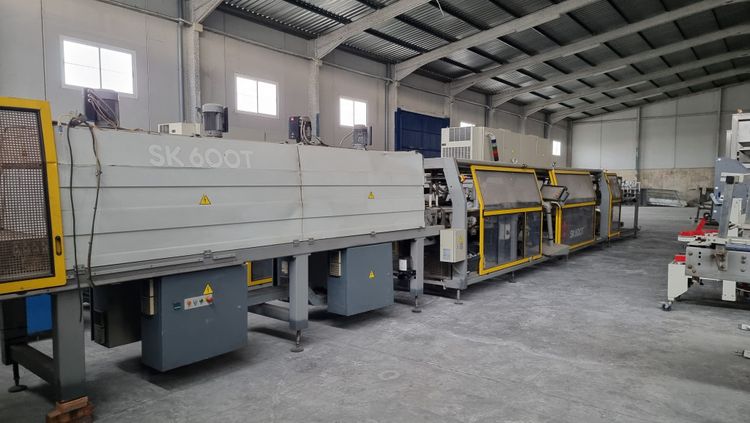 SMI SK 600T  Tray + Shrink Film Packaging Machine
