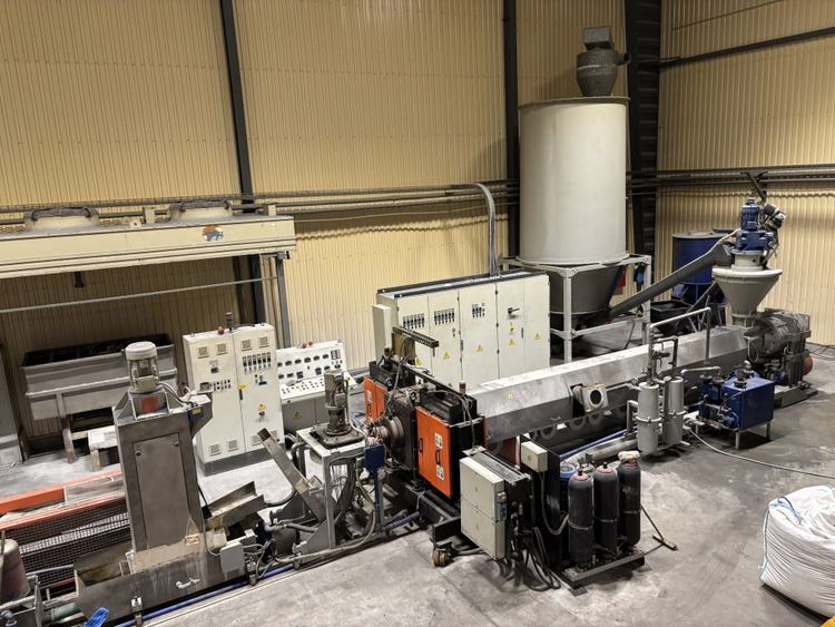 Tecnova 160 regranulation line