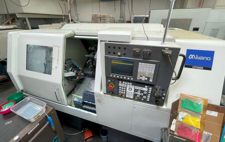 Miyano Fanuc 0iTD CNC Control 5,000 BND-51SY2 6 Axis