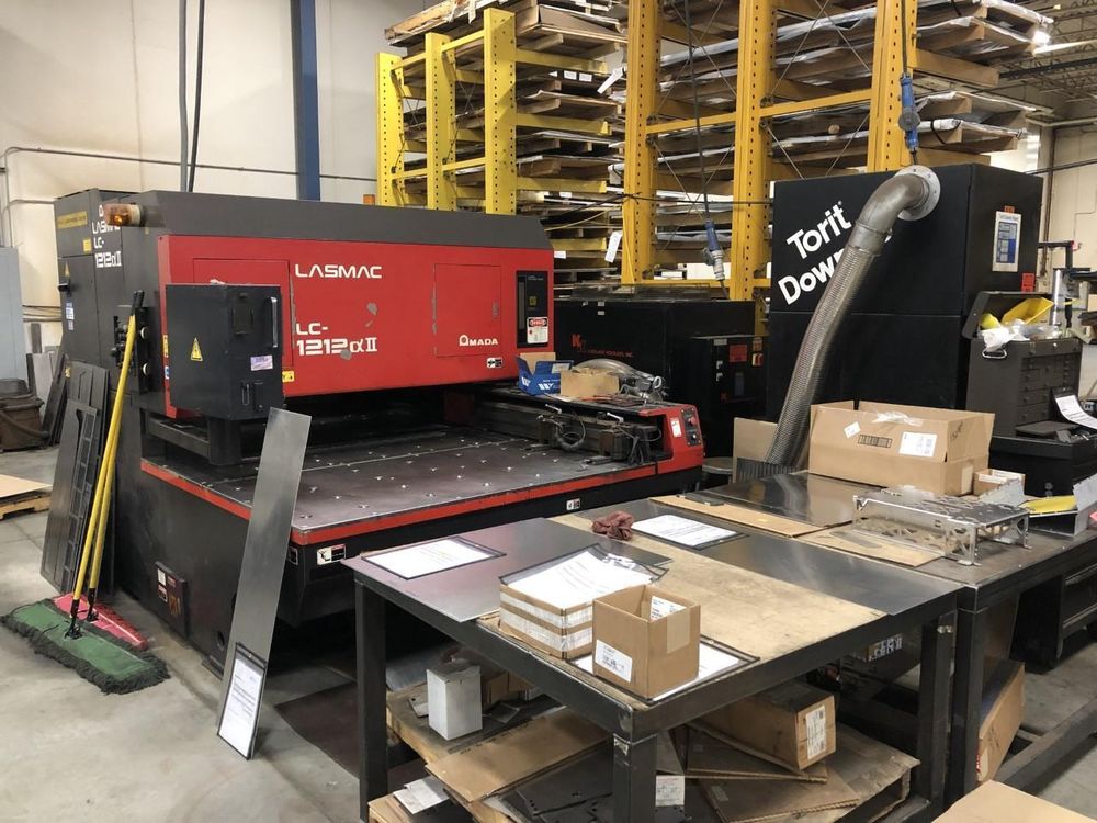 Amada Pulsar 1212 Fanuc 16L CNC Controls