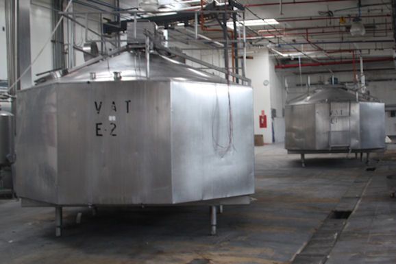Kusel Double O Enclosed Cheese Vat