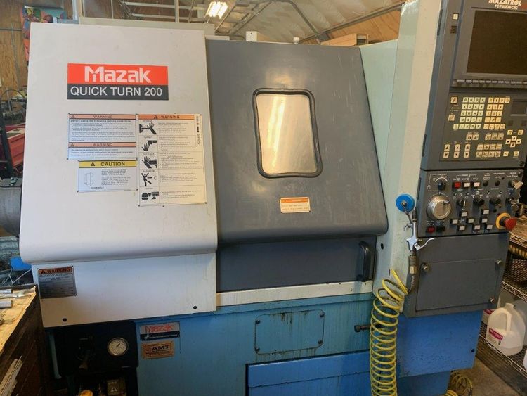 Mazak Mazatrol Fusion 640T CNC Control 4000 rpm QT-200 2 Axis