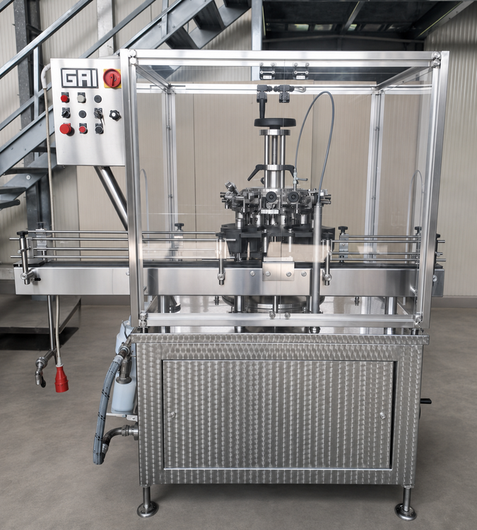 GAI 10009 , 9 NOZZLES  RINSER MACHINE