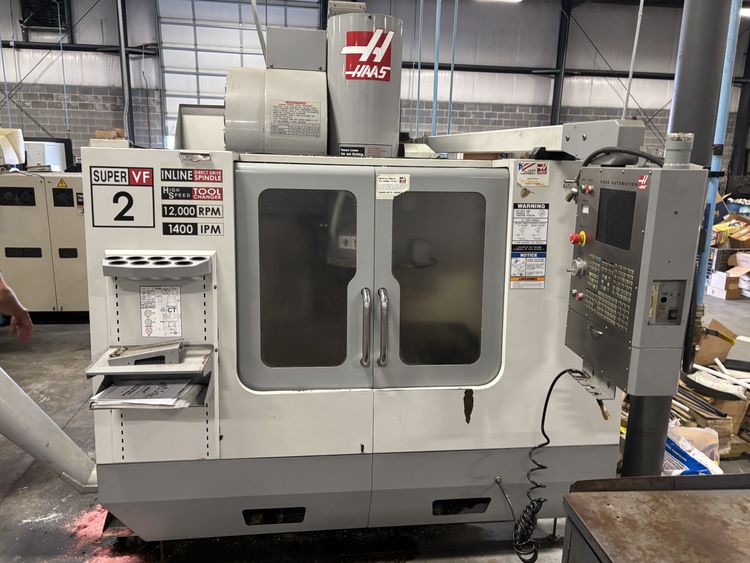 Haas VF-2SS CNC VERTICAL MACHINING CENTER 4 Axis
