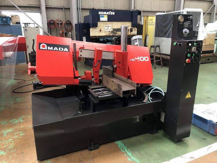 Amada HK-400/2001 Band Saw Semi Automatic