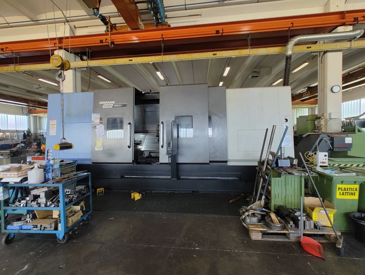 Doosan FANUC iPLUS iHMI 2000 rpm PUMA 5100XLY 3 Axis