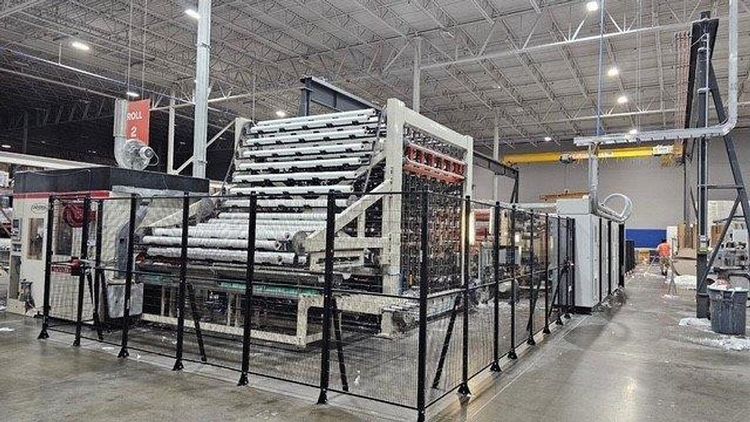 Universal 108" Tissue Technology BRT/KRT Rewinding Line