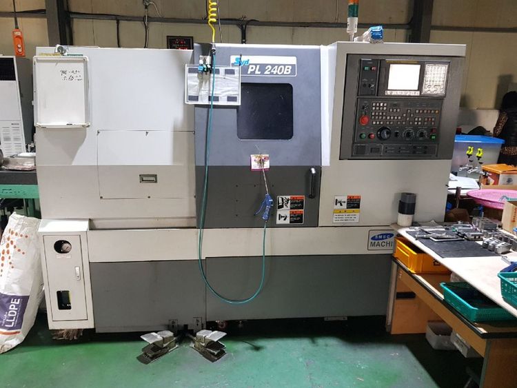 Fanuc-0i 4000 rpm SMEC PL240B CNC 2 Axis