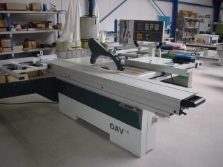 3  OAV P400E, Sliding table saw