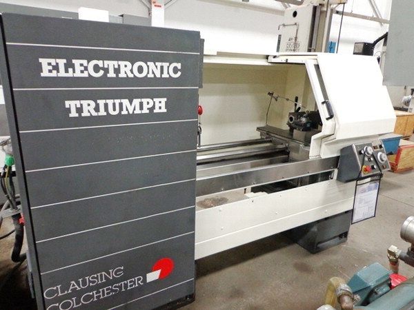 Clausing Colchester Fanuc 20T CNC 2500 RPM 600 ELECTRONIC TRIUMPH 2 Axis