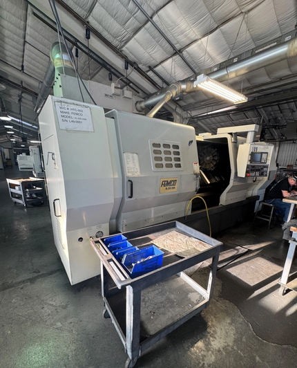 Femco Fanuc 0i-TD CNC 2500 RPM HL-55/2000 2 Axis
