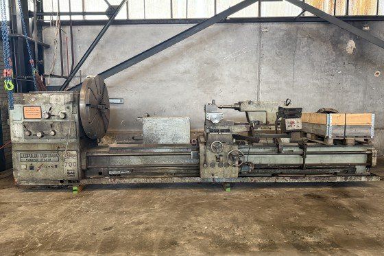 Leopoldo Pontiggia Engine Lathe 350 rpm SFE 700