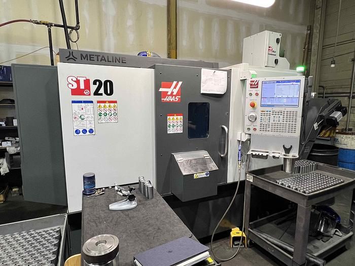 Haas CNC Control 4000 rpm Haas Automation INC. ST-20 2 Axis