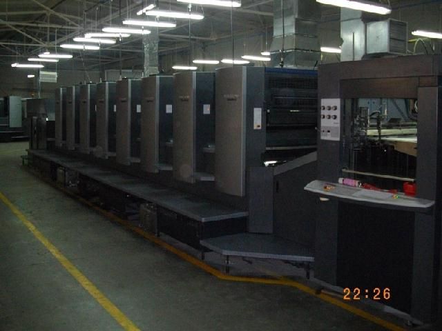 Heidelberg SPEEDMASTER 102-8-P 720 X 1020 mm