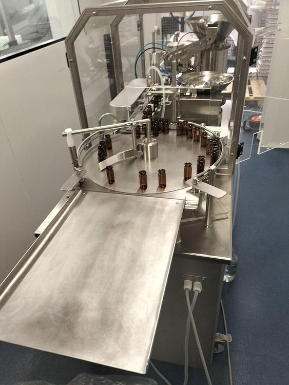 Flexicon vial capper and capsurer filling machine