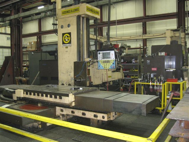 Giddings & Lewis CNC4X72 4" 1250 RPM