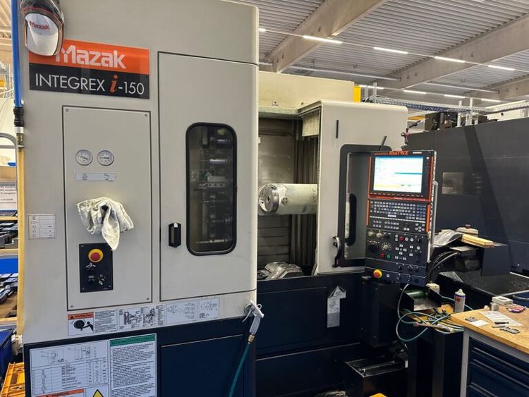 Mazak Mazatrol Matrix 5,000 RPM INTEGREX i-150 5  Axis