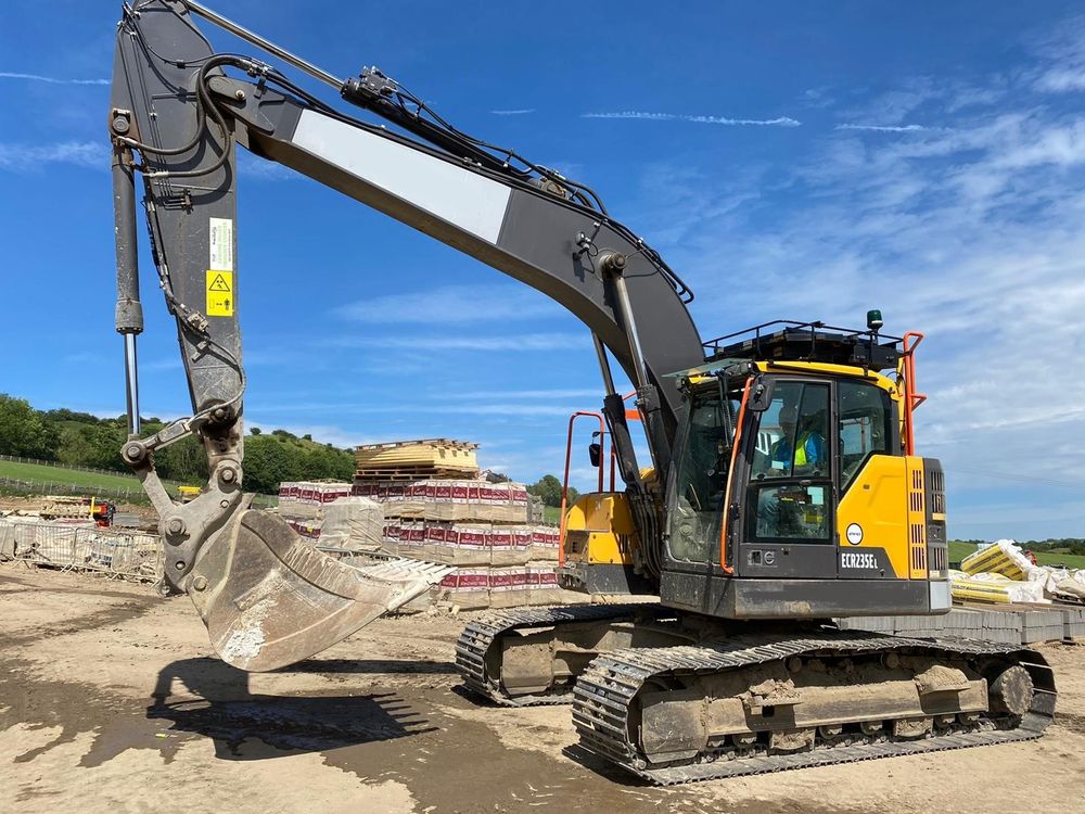 Volvo Ecr235el Tracked Excavator 3768