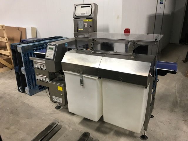 CEIA Metal Detector Check Weigher Combination